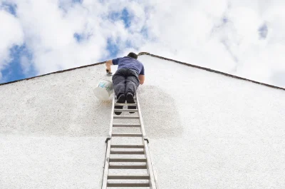 Peinture extérieure à Puzieux — façades et ravalement